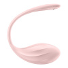 Vibrujúce vajíčko Ribbed Petal Connect App Rose Satisfyer