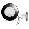 Schodiskové svietidlo DPM so snímačom pohybu 1,2 W 4000 K čierna matná