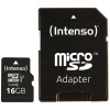 INTENSO 4K Micro SDHC Karta 16GB CL10, UHS-1 PROFESSIONAL + Adaptér (3433470)