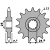PBR Vývodové koliesko 585 15 18NC KAWASAKI ZX 6 R (07-08) (Reťaz 520)