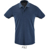 SOL's Collection Polokošile Perfect Men, piqué, krátký rukáv, pánská COT251134t5605-heather den 2XL Melír denim modrá