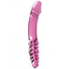 Obojstranné sklenené dildo Icicles No. 57, Pipedream