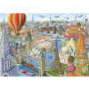 RAVENSBURGER Puzzle Cesta okolo sveta za 80 dní 1000 dielikov