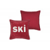 Dekoračný vankúš Chamonix SKI - 40x40 cm