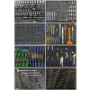 SP Tools Dielenský box SPT TECH - červený SP42265 Typ: Vybavený, Počet náradí: 433 kusov