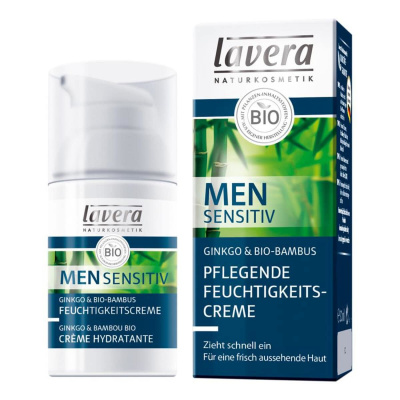 Lavera Men Sensitiv Moisturising Cream vyživujúci hydratačný krém 30 ml