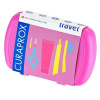 Curaprox CS 5460 Travel Set ústnej hygieny ružový