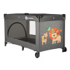 PETITEMARS PETITE&MARS Postieľka cestovná Koot - Lion Grey