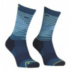 Ortovox All Mountain Mid Socks M petrol blue 42 - 44 ponožky