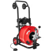Vevor Čistič kanalizácie 30m×19mm, 6 fréz, automatické podávanie, 100–200mm GDSTJLSGTSZD6CZH9001V2