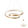 Moderné svietidlo REDO TORSION LED BRONZE 01-1794