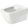 Závesné WC set DURAVIT Viu otvorený splachovací kruh biela 2511090000