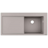 Hansgrohe Drezy Zabudovaný granitový drez S514-F450, betónová sivá 43314380-HG