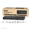 Club3D Dokovací stanice USB-C 14v1, 2xHDMI, 2xDP, 3xUSB-C, 1xUSB-C PD, 2xUSB, 1xRJ45, 1x3.5mm, microSD/SD, černá CSV-2540 Club 3D