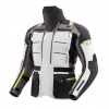 Bunda na motorke Rebelhorn Cubby V černo-šedo-fluo žltá Veľkosť : XL