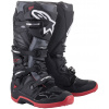 boty TECH 7, ALPINESTARS (černá/šedá/červená, vel. 45,5)