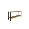 Trestles Nekonečný priemyselný regál 1400x2200x600, 2 police Farba: žltá a čierna