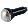 90370pb05 Black Microphone with Metallic Silver Top Half Screen (Černý mikrofon s kovově stříbrnou horní polovinou obrazovky)