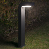 FARO BARCELONA Antracitovo sfarbené chodníkové svietidlo KLAMP - 74411