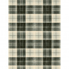 MINDTHEGAP Countryside Plaid Charcoal - tapeta