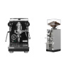 Profitec PRO 400, black + Eureka Mignon Libra, CR grey