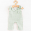 Dojčenské mušelínové zahradníčky New Baby Comfort clothes ružová Farba: Zelená, Veľkosť: 86 (12-18m)