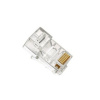 XtendLan Konektor UTP RJ45 CAT5e, drôt, okrúhly, balené po 100ks cena za 1ks