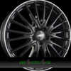 AEZ BERLIN 9x19 5x112 ET53.00 black - black polished lip