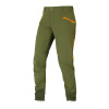 Nohavice Endura SingleTrack Trouser II Oliva Green - XL