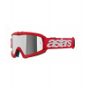 Brýle VISION YOUTH BLAZE, ALPINESTARS, dětské (červená, zrcadlové stříbrné plexi) 2025