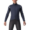 Castelli Perfetto RoS 2 Convertible Jacket, Belgian blue Veľkosť: M Pánska vetru a vode odolná bunda s odopínacími rukávmi