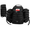 Batoh WISPORT 30L+ 2 x vrecká 5L BLACK SPARROW