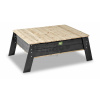 Pieskovisko stôl Aksent sand table Exit Toys z cyprusového dreva s krytom objem 180 kg ET52052206