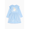 Character Frozen Longsleeve Party Dress Infants Blue 8-9 rokov