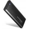 AXAGON box na M.2 SSD / EEM2-SBC / USB-C / USB 3.2 Gen2 / kábel 20cm USB-C na USB-A