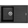 Granitový dřez BEST 780 Pureblack