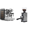 Rocket Espresso Appartamento, black/copper + Eureka Mignon Libra 65 All Purpose, CR grey