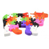 Vzdělávací drevené puzzle krava
