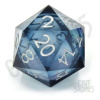 Glassstaff CritStones Liquid Core Dice D20 Ocean Orb 5 cm