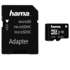 HAMA SDHC, micro SD Karta 16GB, 80 MB/s Class 10 UHS-I + adaptér (124138)