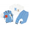 Baby 3dielny set pre bábätká- NY veľkosť: 80 (9-12m)