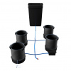Autopot FlexiPot, 4 kvetináče s nádrží 47 l (Aquavalve5)