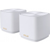 ASUS ZenWiFi XD5 2-pack Wireless AX3000 Dual-band Mesh WiFi 6 System, white