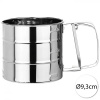 Nerezové sitko na múku a práškový cukor – mechanické sitko 250 g