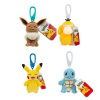 Jazwares Pokémon Plyšák Figurka Clip ons Verze 13 10 cm Sada (6)