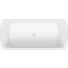 Duravit Qatego - Voľne stojaca vaňa, 180x80 cm, biela 700911000000000