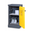 Skriňa na kyseliny a lúhy PolyStore, plastová, š 600 mm, 2 nerezové rošty, typ PS 611-2