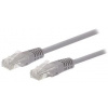 C-TECH patch kábel Cat5e, UTP, sivý, 20 m CB-PP5-20