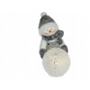 RETLUX snehuliak v guli 12cm s LED - RXL474