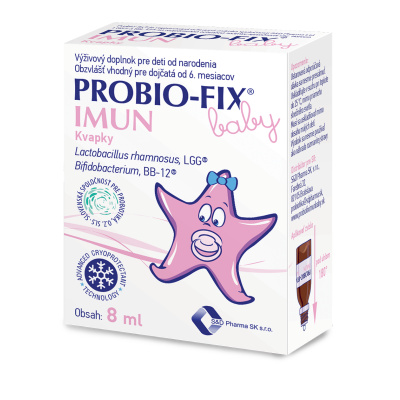 PROBIO-FIX Probio-Fix Imun Baby kvapky na podporu trávenia pre deti 8 ml
